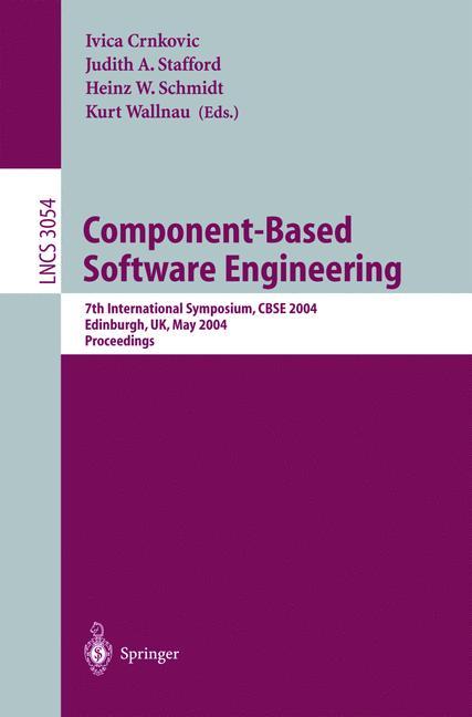 Vorderes Coverbild Component-Based Software Engineering