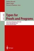 Vorderes Coverbild Types for Proofs and Programs