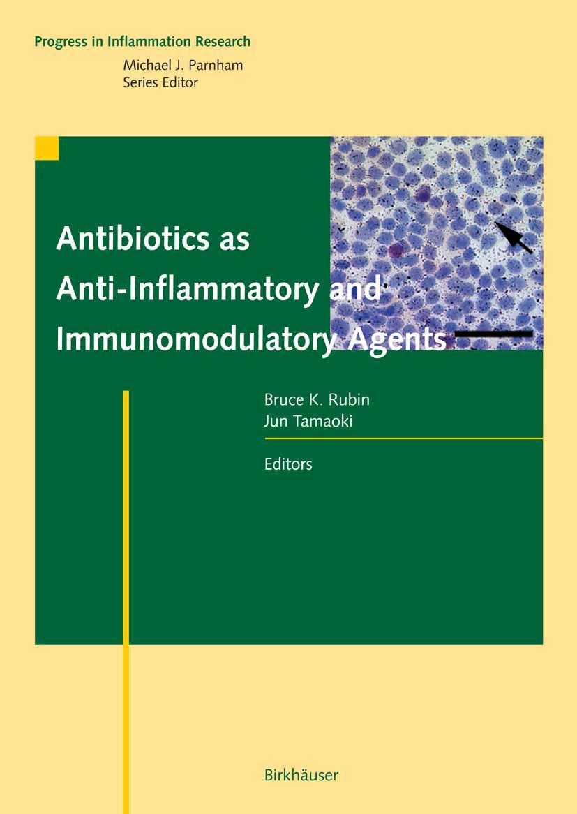 Vorderes Coverbild Antibiotics as Anti-Inflammatory and Immunomodulatory Agents