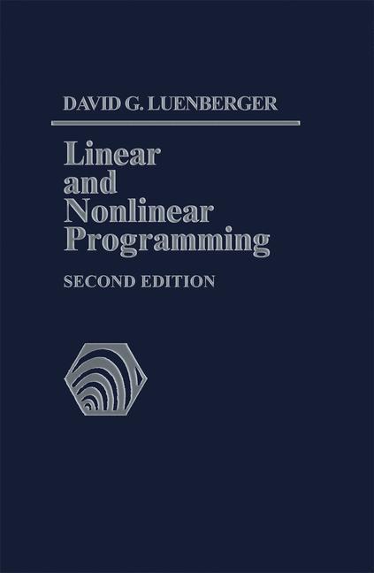 Vorderes Coverbild Linear and Nonlinear Programming