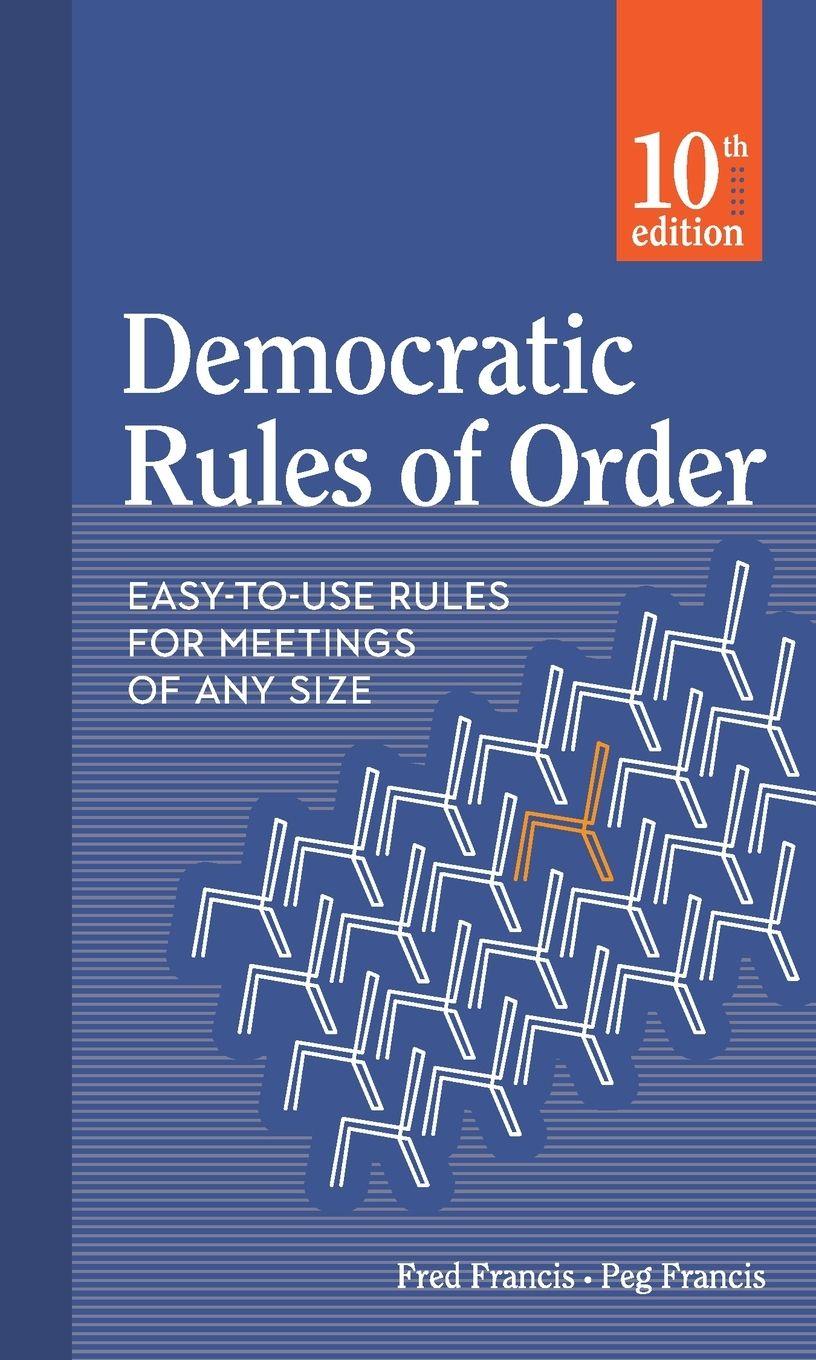 Vorderes Coverbild Democratic Rules of Order
