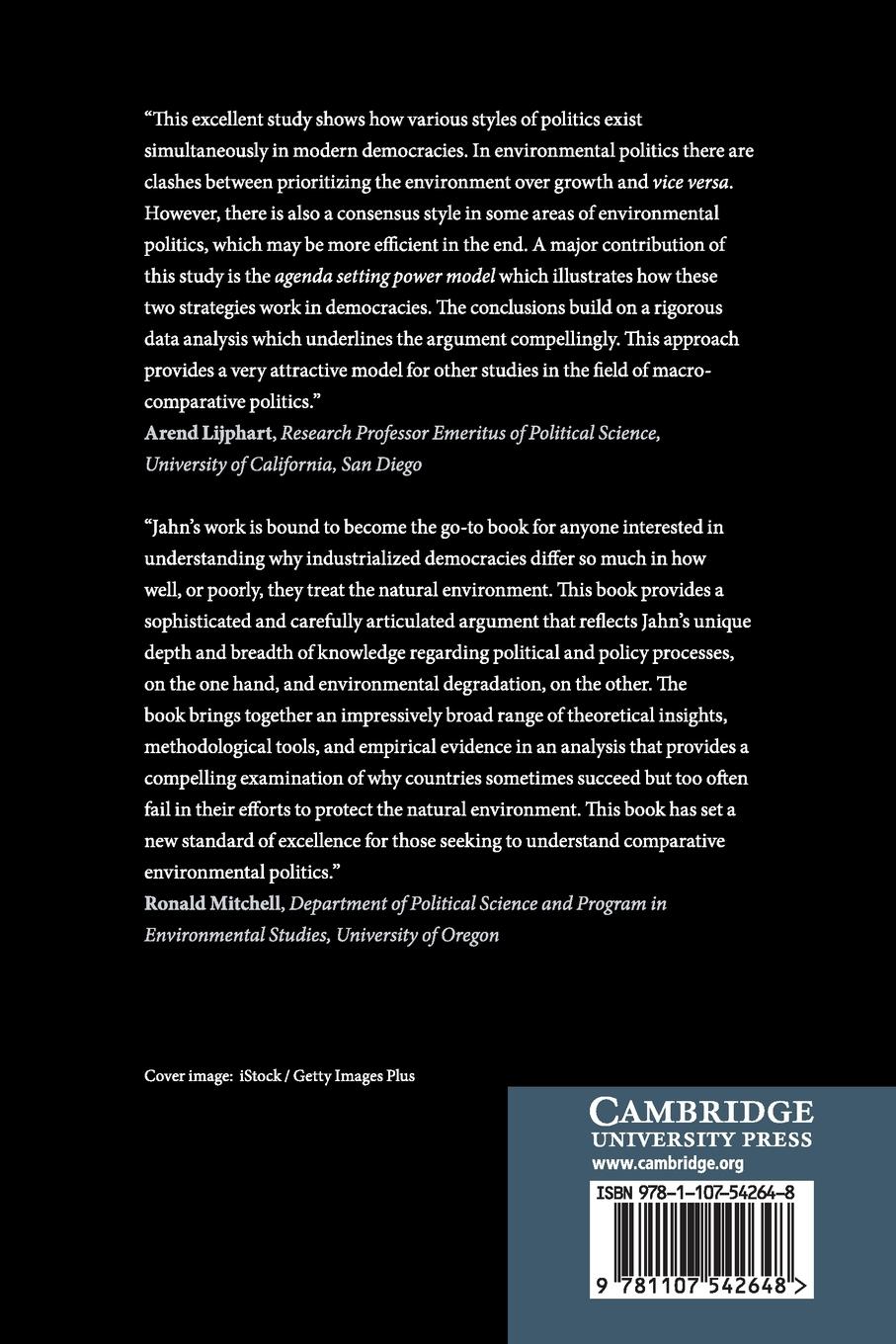 Rückseitencover The Politics of Environmental Performance