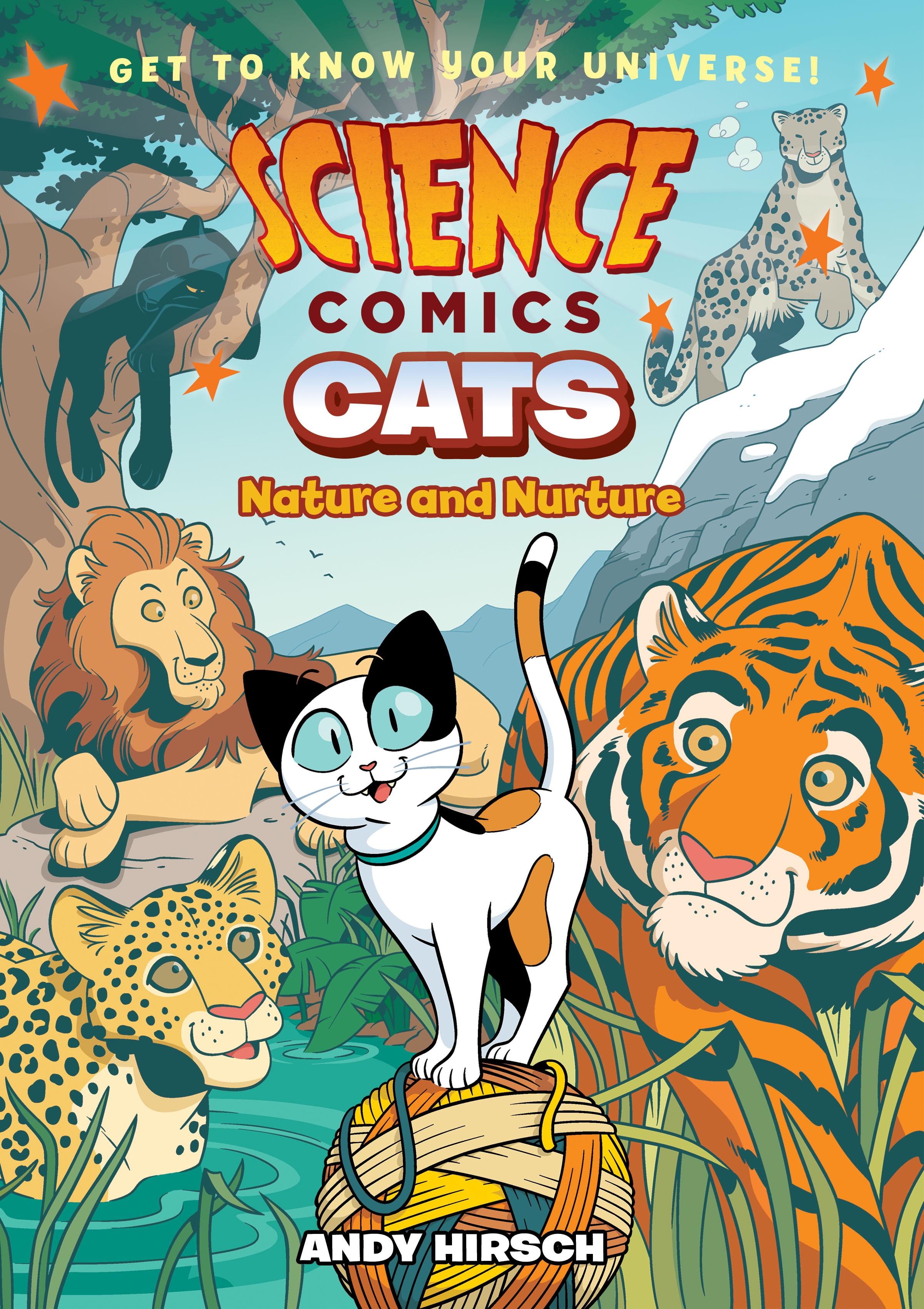 Vorderes Coverbild Science Comics: Cats
