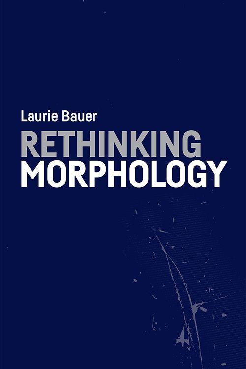 Vorderes Coverbild Rethinking Morphology