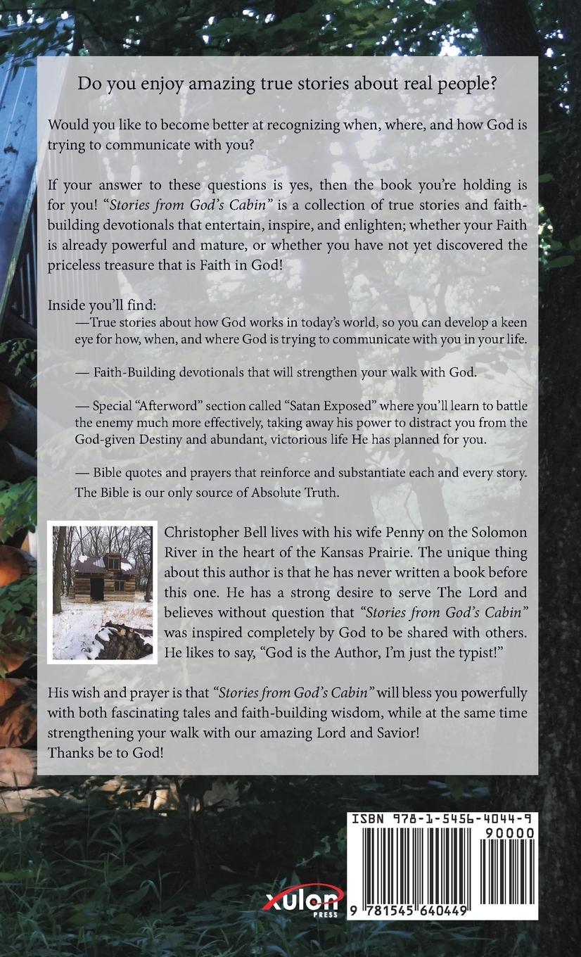 Rückseitencover Stories from God's Cabin