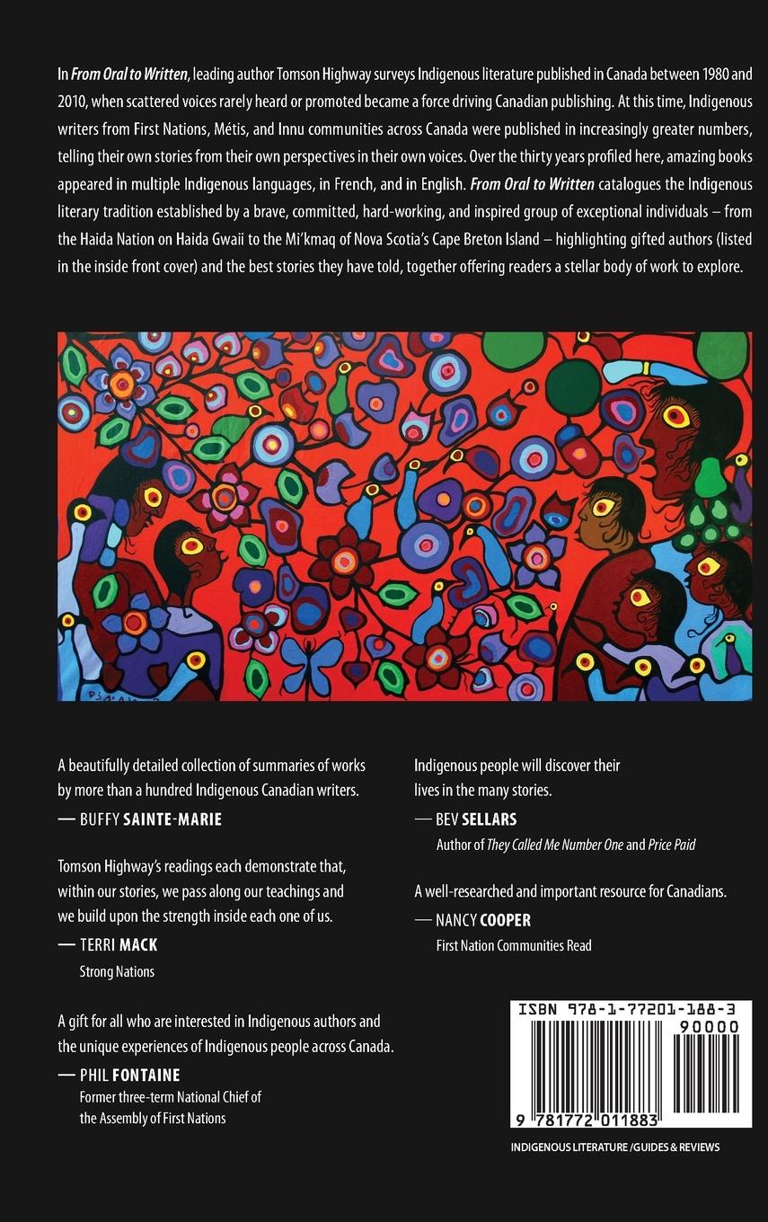 Rückseitencover From Oral to Written