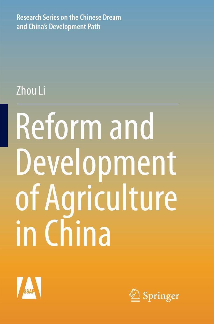 Vorderes Coverbild Reform and Development of Agriculture in China