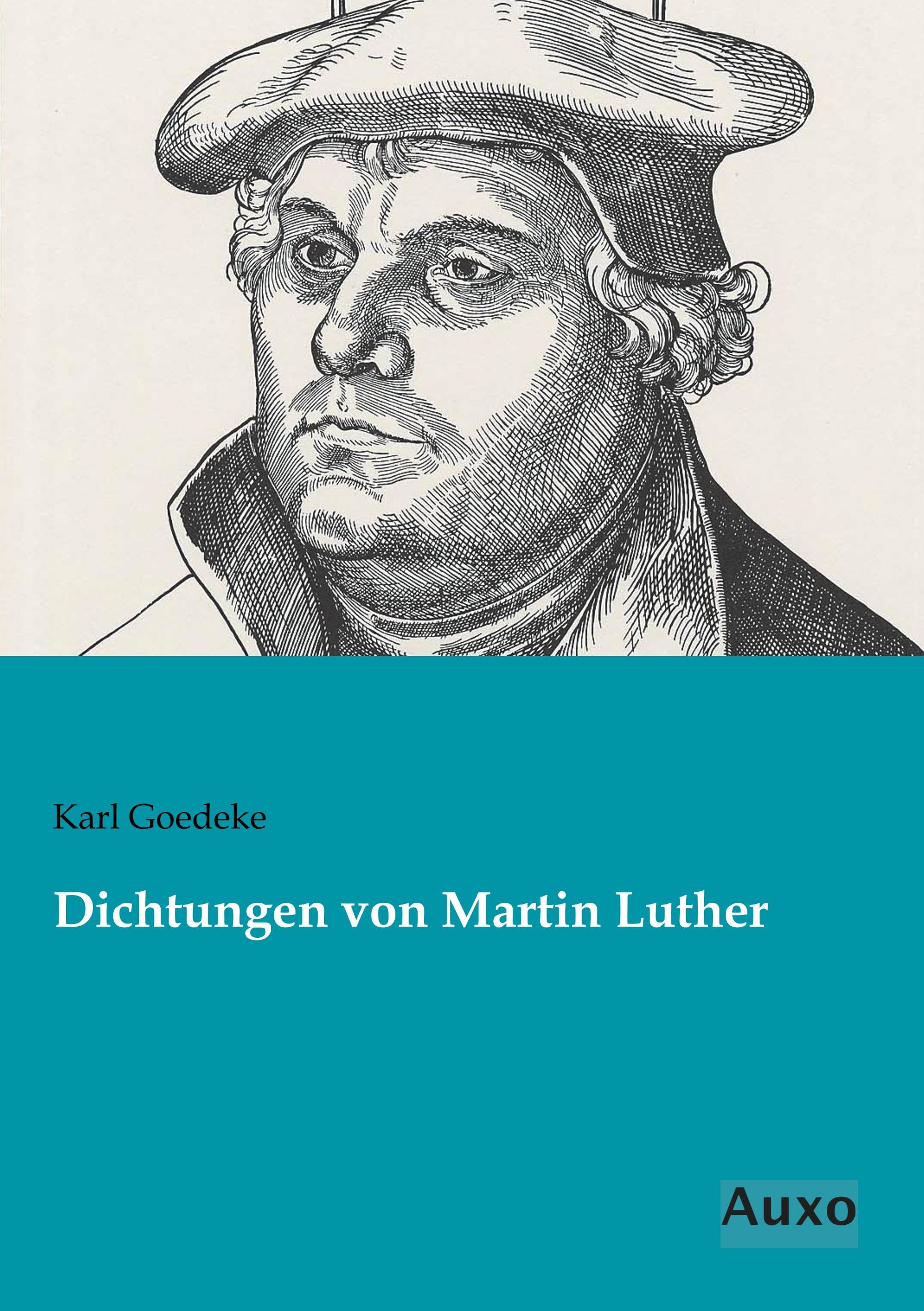 Vorderes Coverbild Dichtungen von Martin Luther