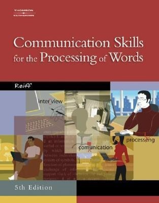 Vorderes Coverbild Communication Skills for the Processing of Words