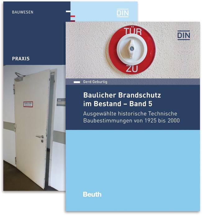 Vorderes Coverbild Baulicher Brandschutz im Bestand 2 Bände