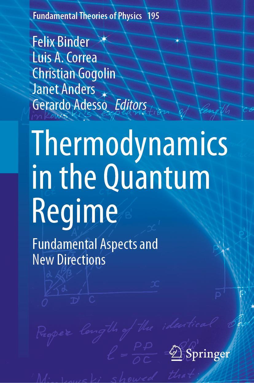 Vorderes Coverbild Thermodynamics in the Quantum Regime
