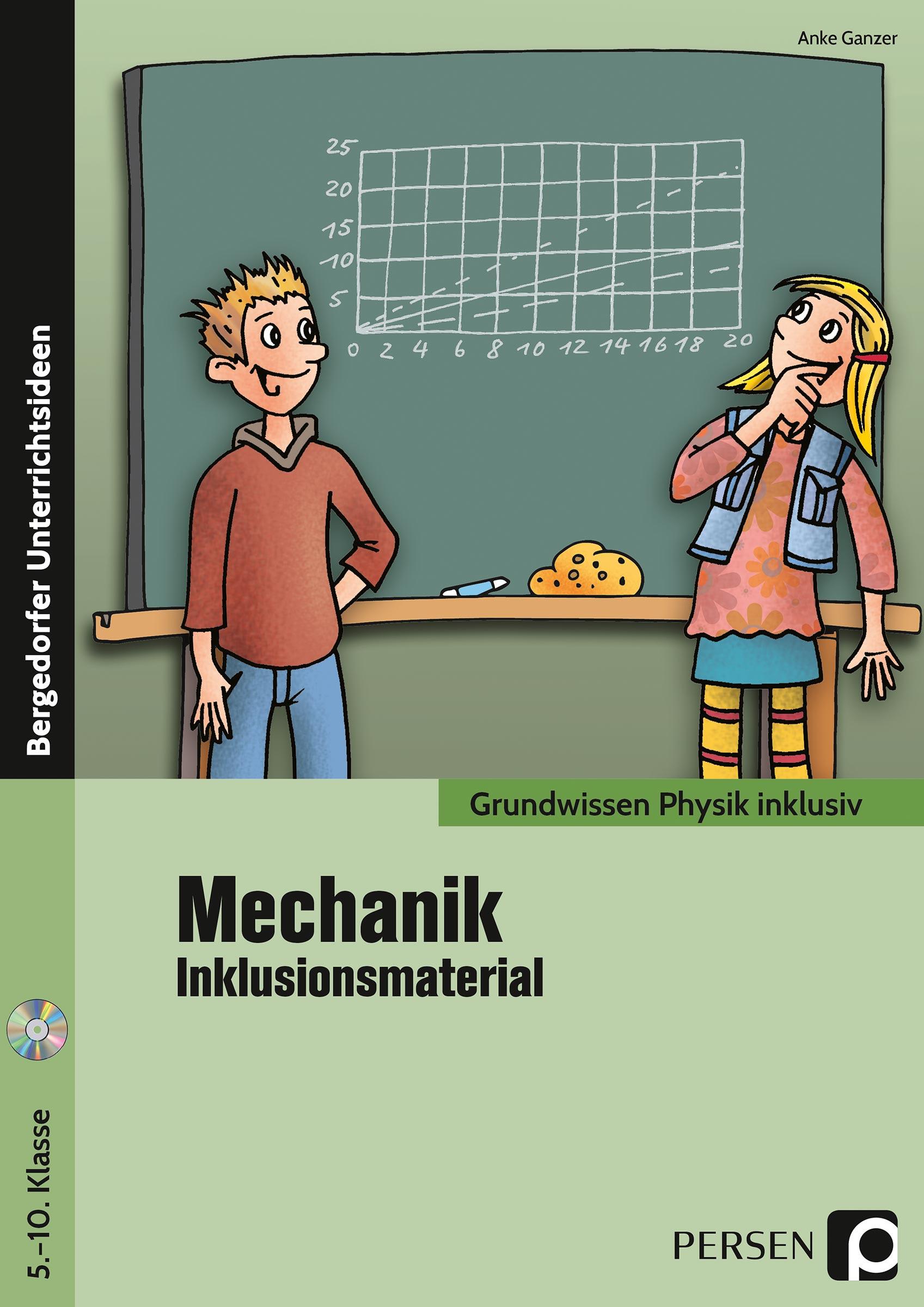 Vorderes Coverbild Mechanik - Inklusionsmaterial