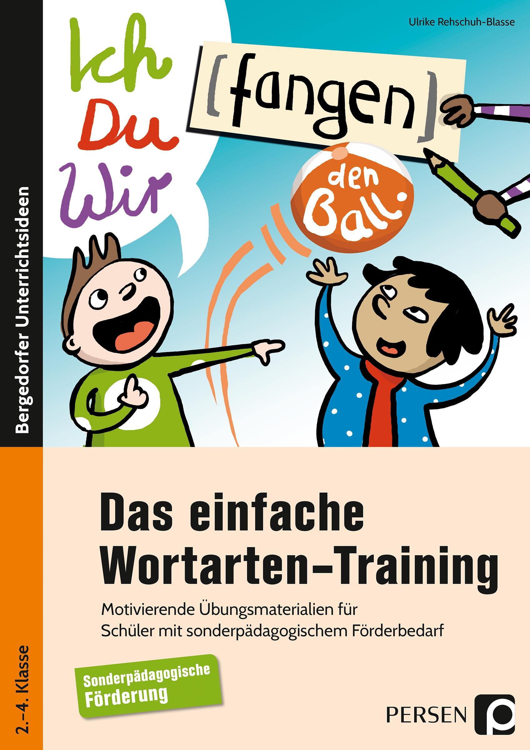 Vorderes Coverbild Das einfache Wortarten-Training