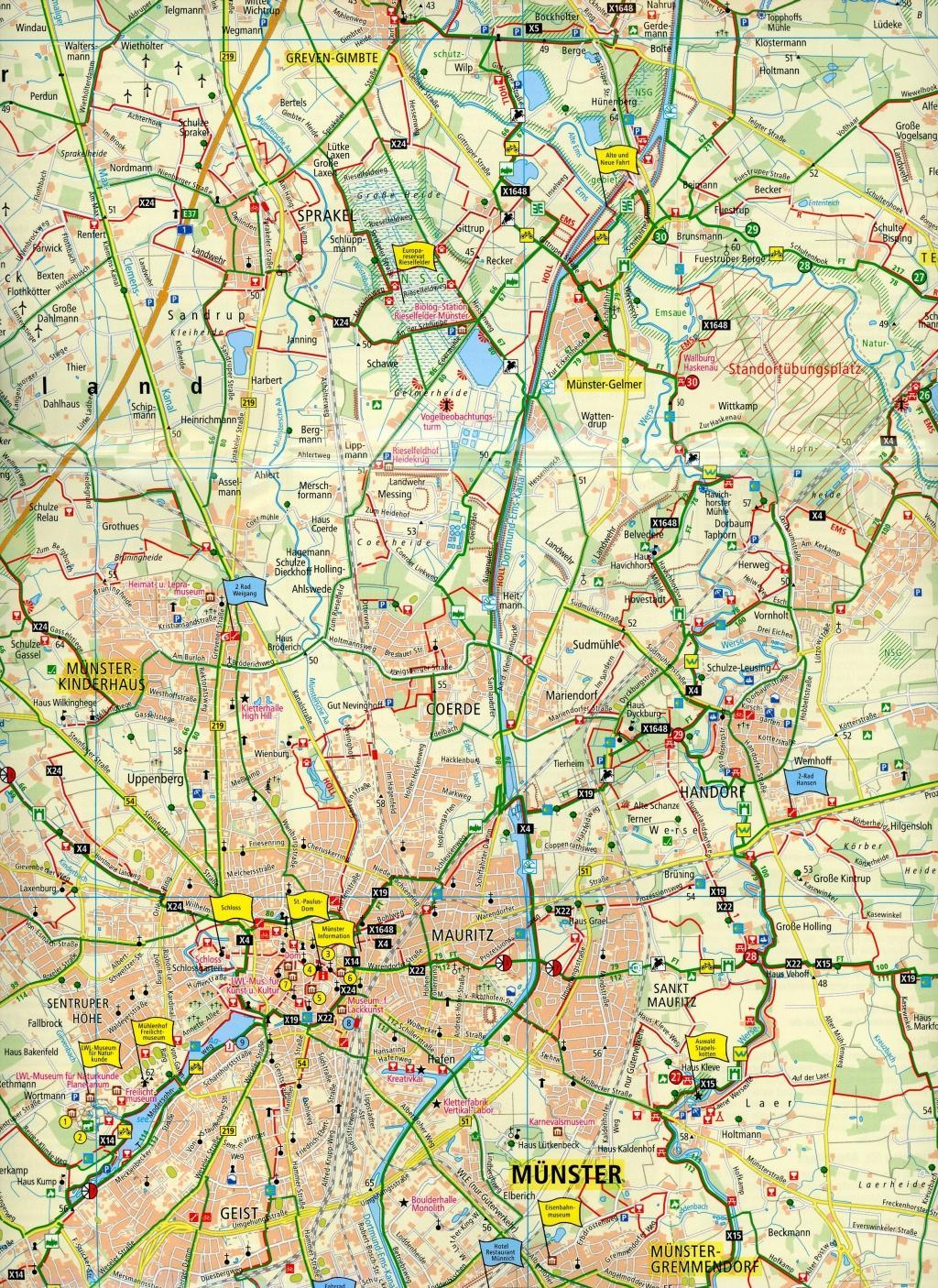 Beispielinhalt (Bild) Münster 1:50 000