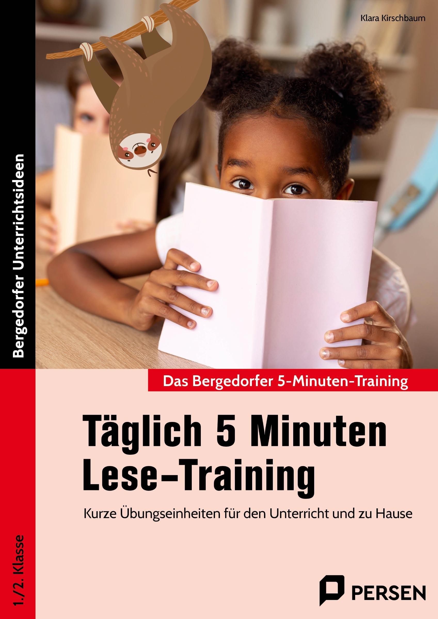 Vorderes Coverbild Täglich 5 Minuten Lese-Training - 1./2. Klasse