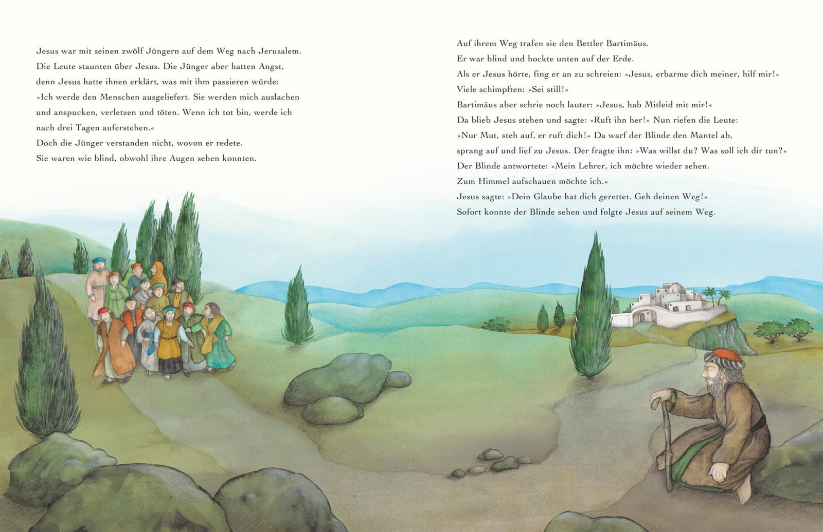 Beispielinhalt (Bild) Die Erzählung von Ostern und Pfingsten