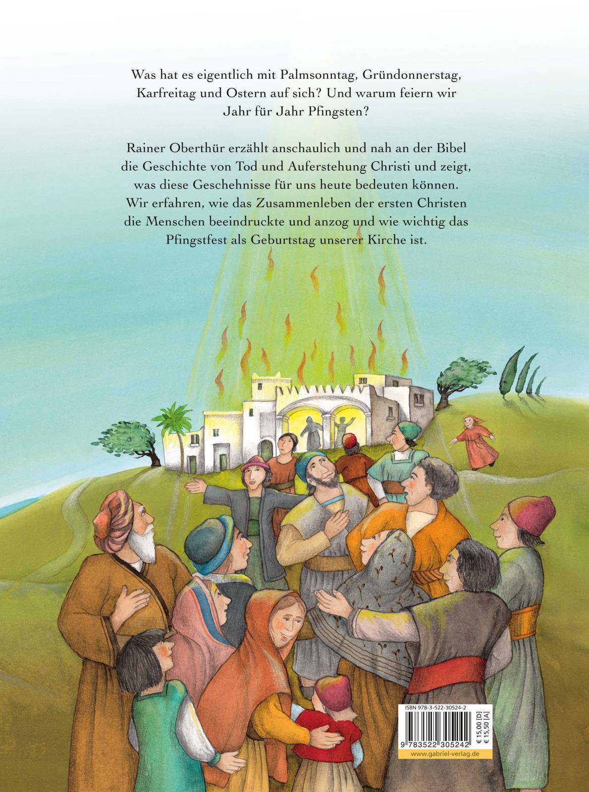 Rückseitencover Die Erzählung von Ostern und Pfingsten