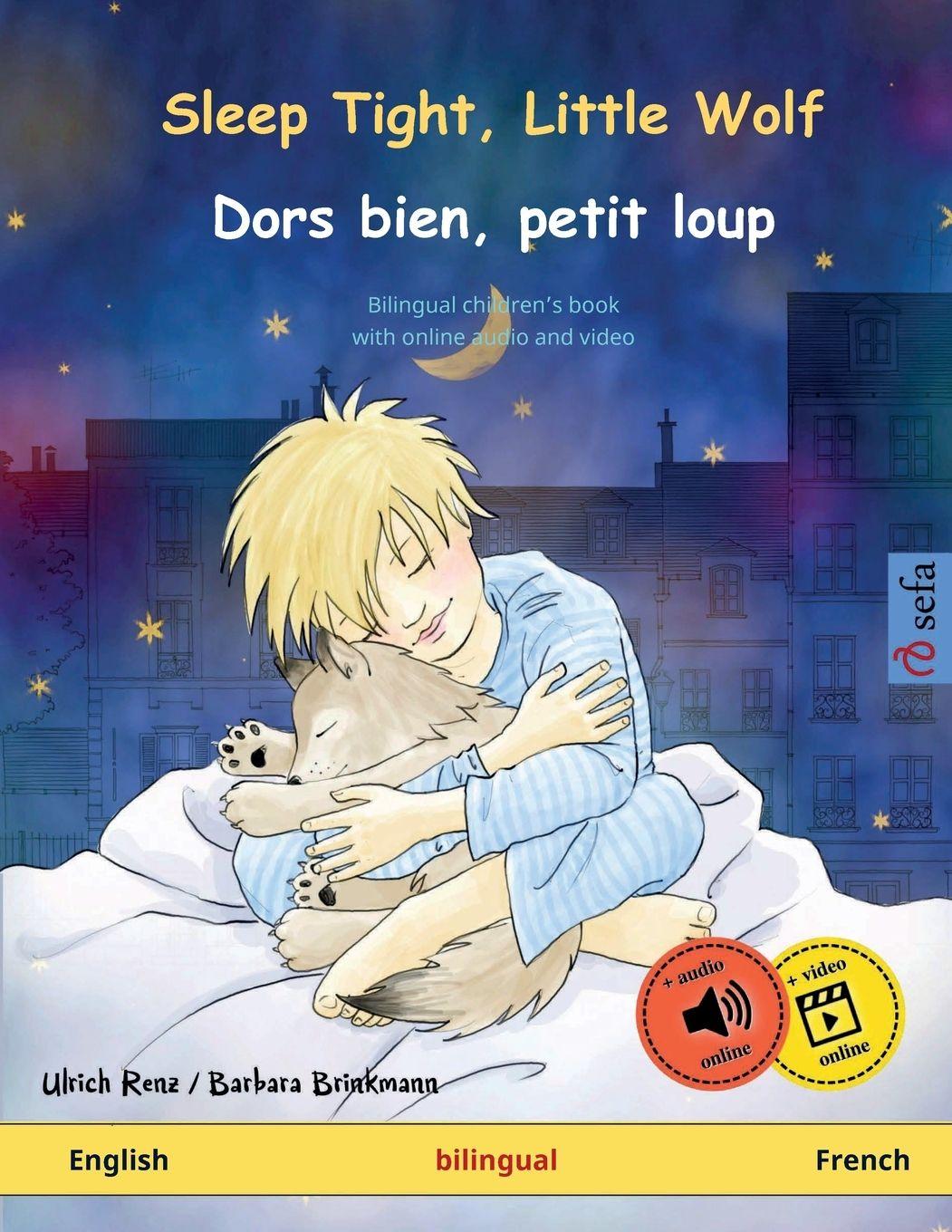 Vorderes Coverbild Sleep Tight, Little Wolf - Dors bien, petit loup (English - French)
