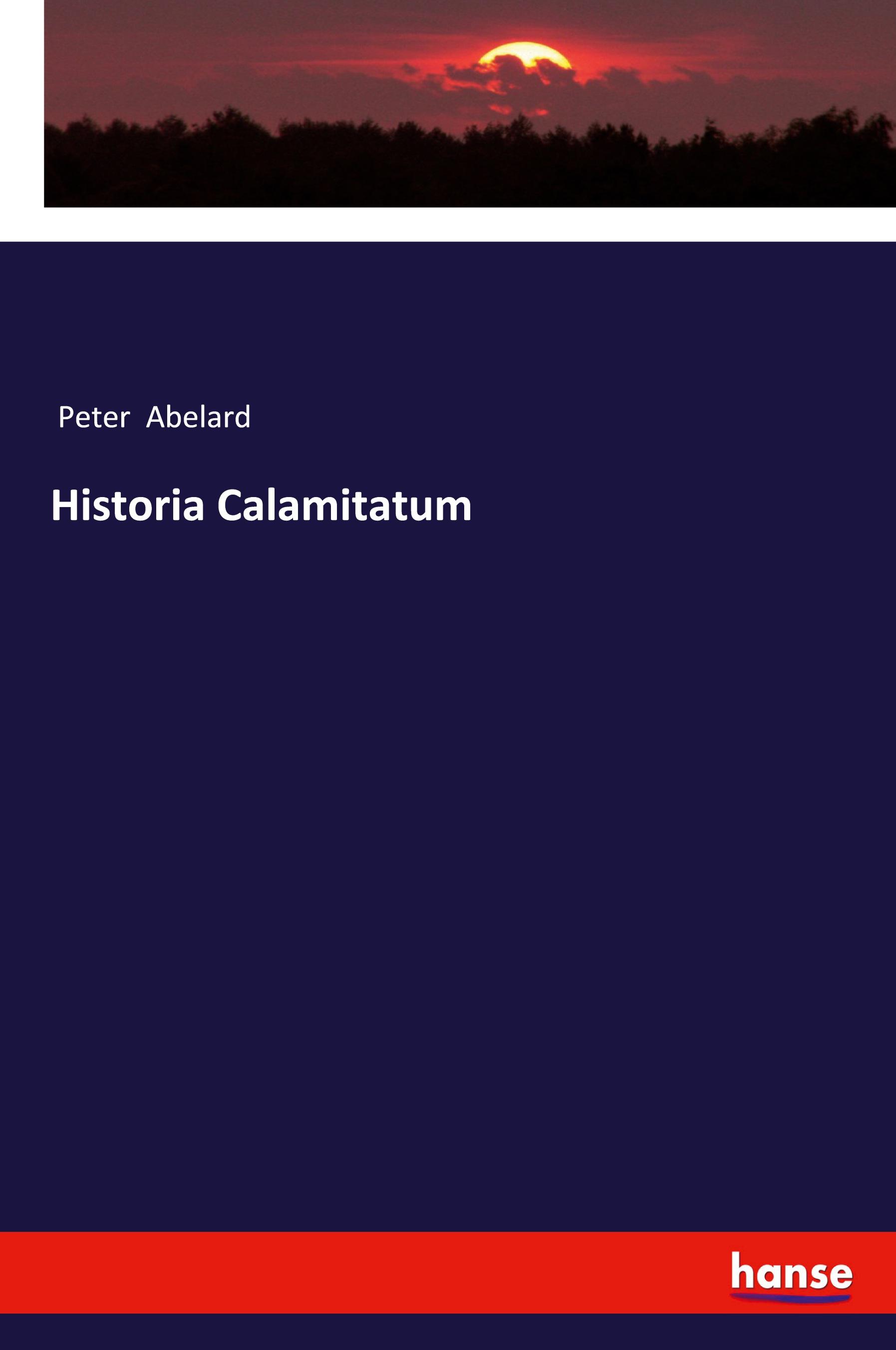 Vorderes Coverbild Historia Calamitatum