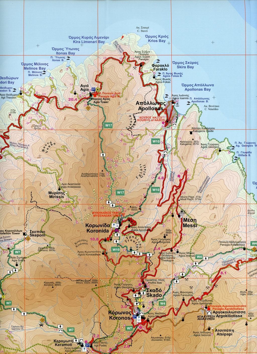 Beispielinhalt (Bild) Naxos 1 : 40 000