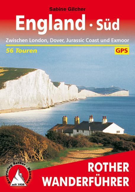 Vorderes Coverbild Rother Wanderführer England Süd
