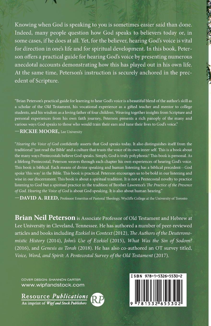 Rückseitencover Hearing the Voice of God