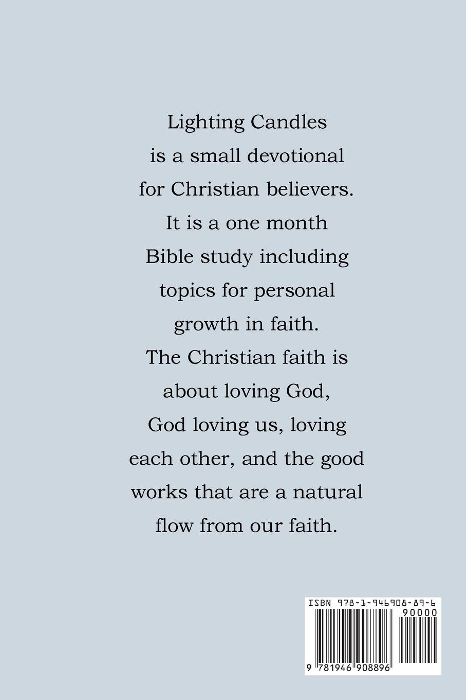 Rückseitencover Lighting Candles