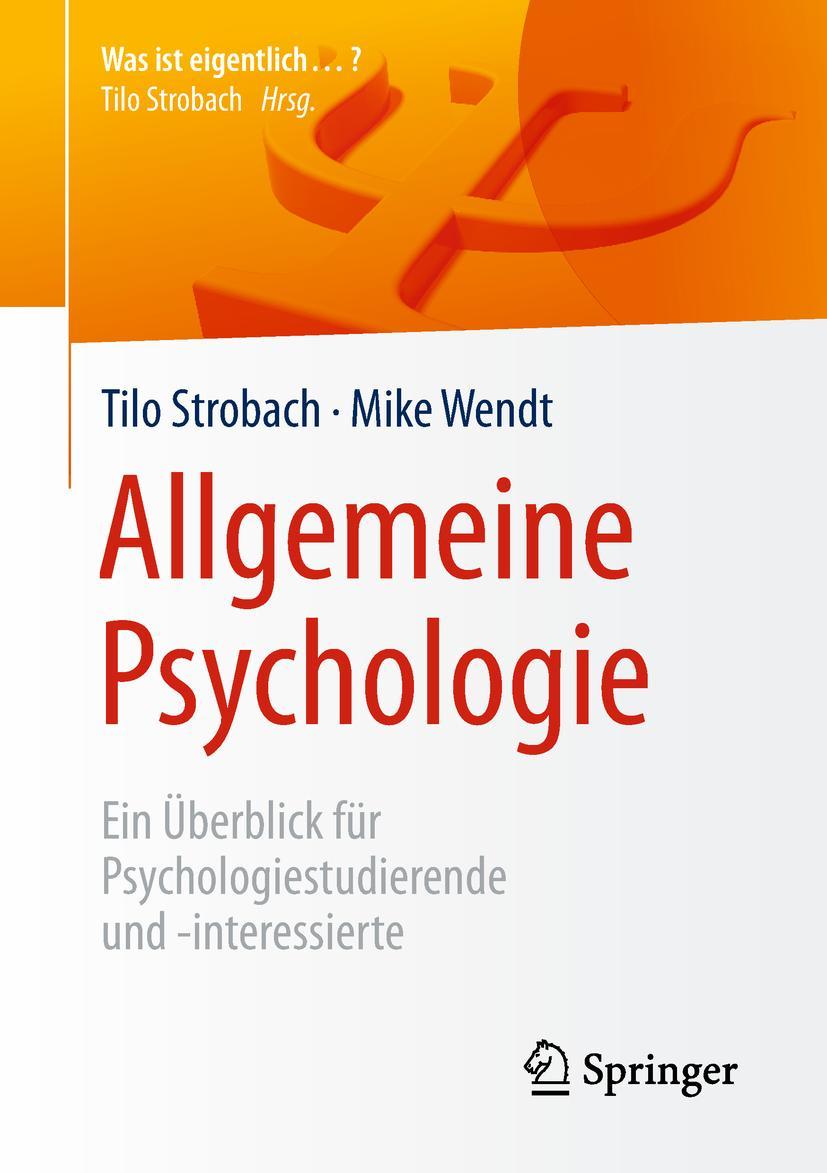 Vorderes Coverbild Allgemeine Psychologie