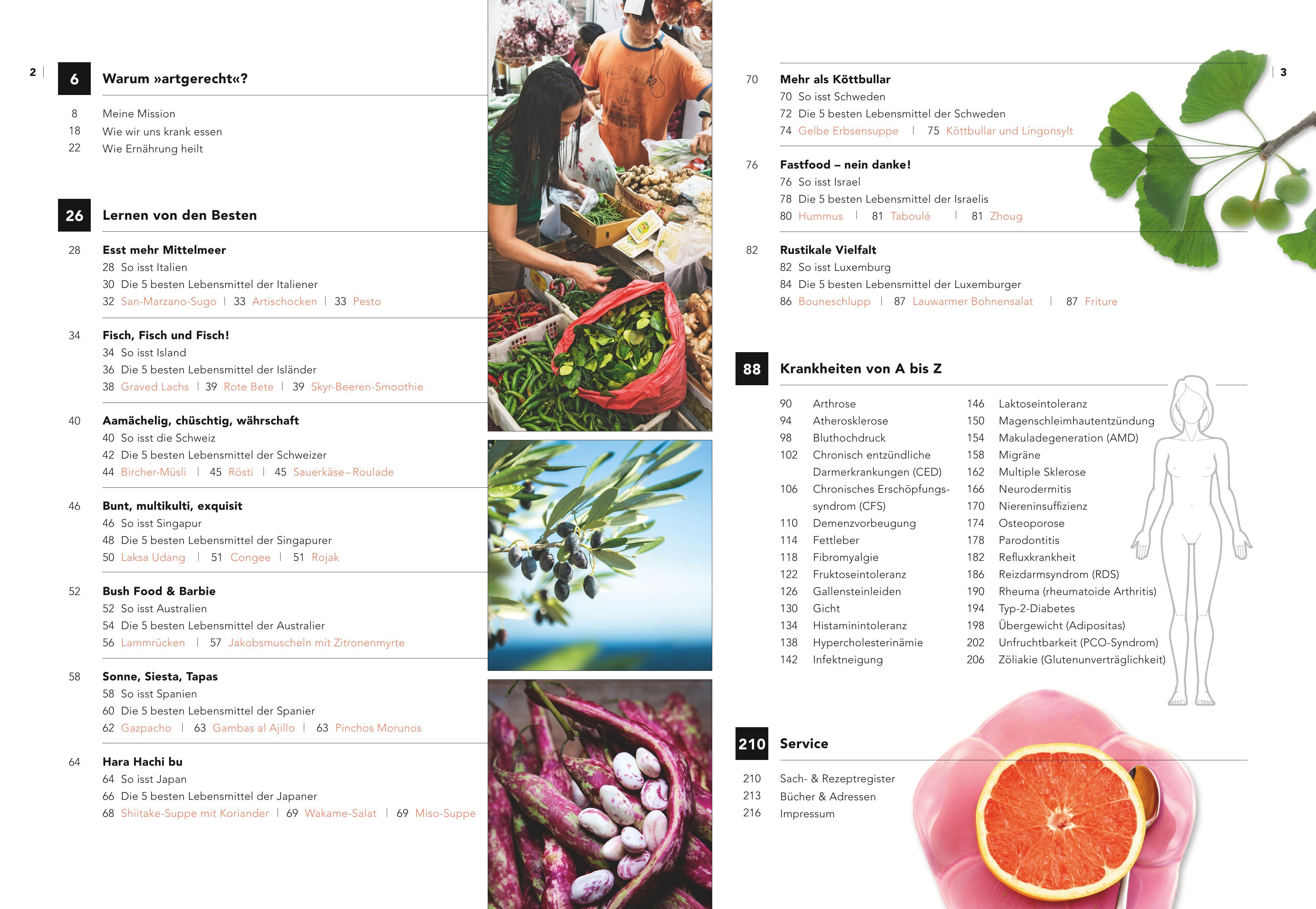 Beispielinhalt (Bild) Artgerechte Ernährung