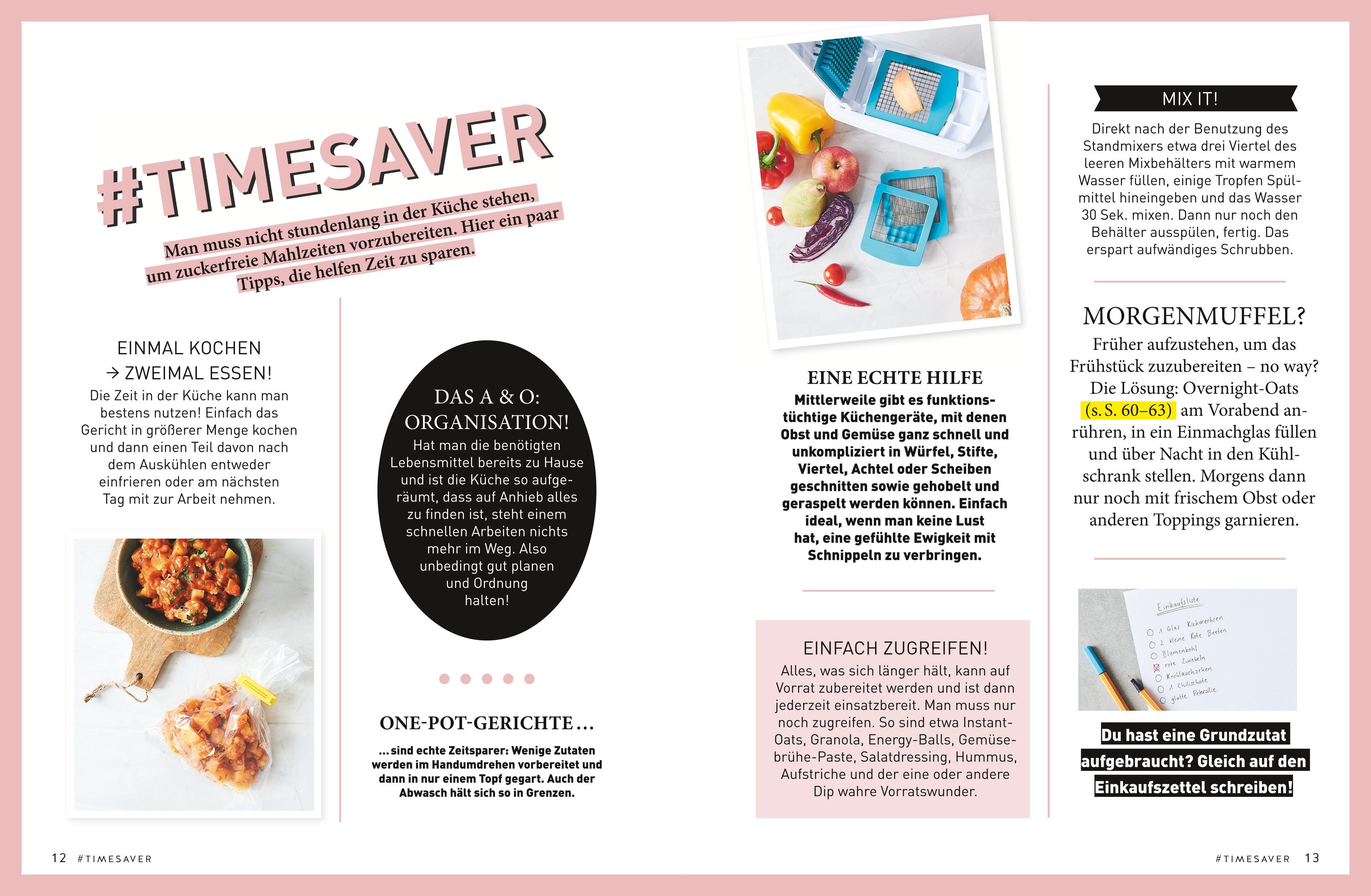 Beispielinhalt (Bild) Zuckerfrei für Berufstätige