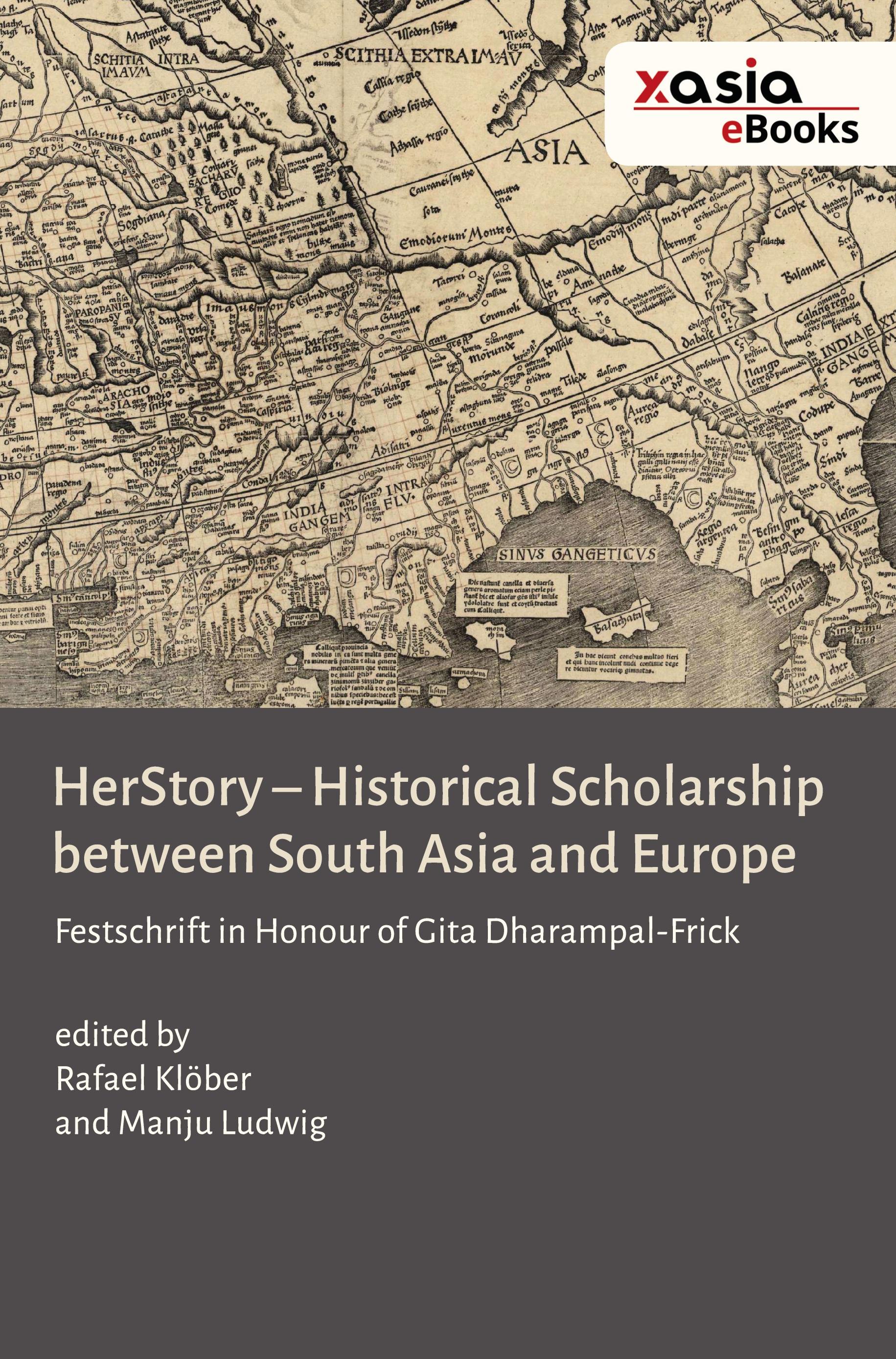 Vorderes Coverbild HerStory. Historical Scholarship between South Asia and Europe