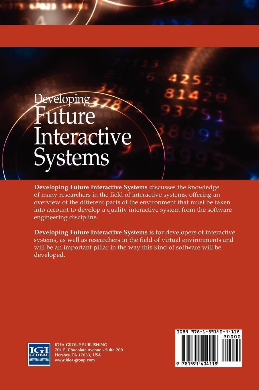 Rückseitencover Developing Future Interactive Systems