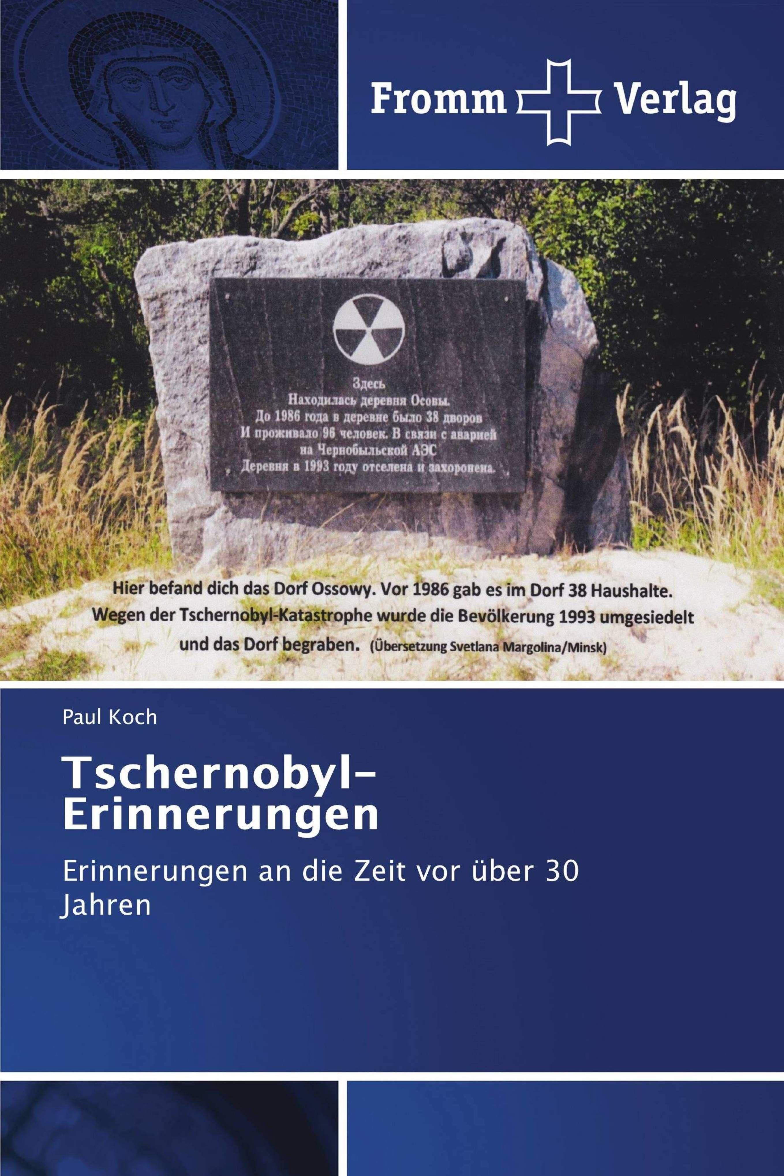 Vorderes Coverbild Tschernobyl-Erinnerungen