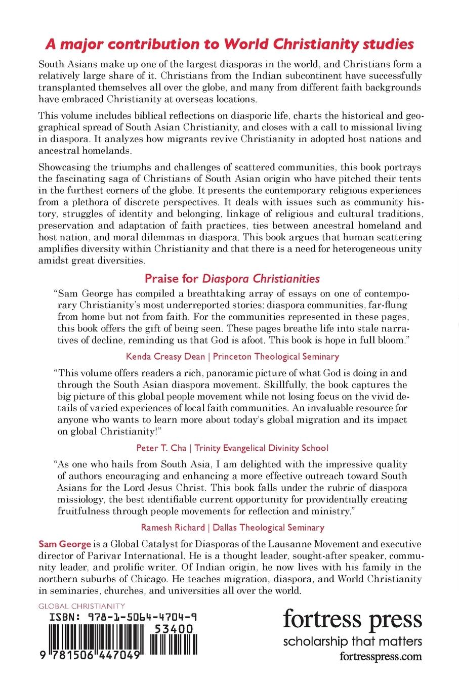 Rückseitencover Diaspora Christianities