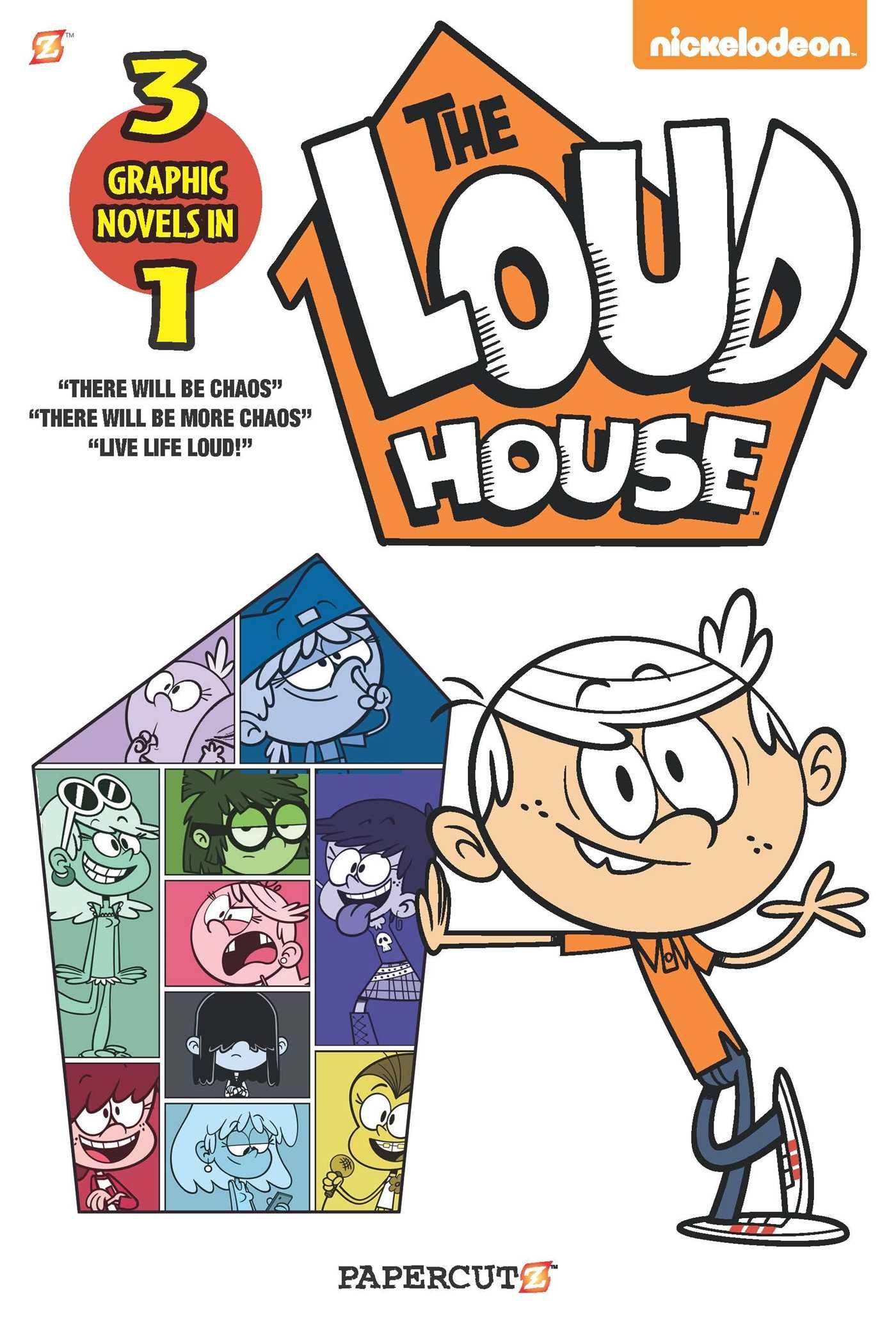Vorderes Coverbild The Loud House 3 in 1 Vol. 1