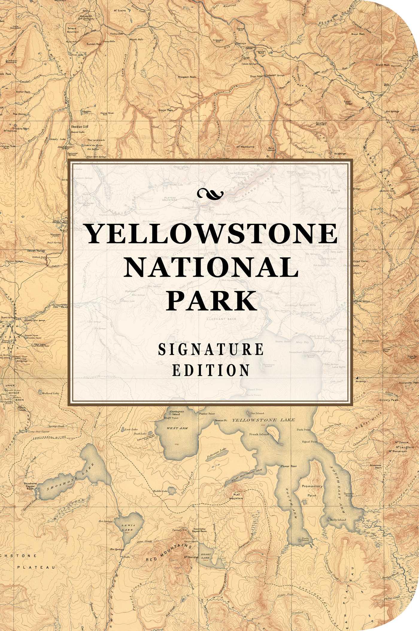 Vorderes Coverbild The Yellowstone National Park Signature Notebook