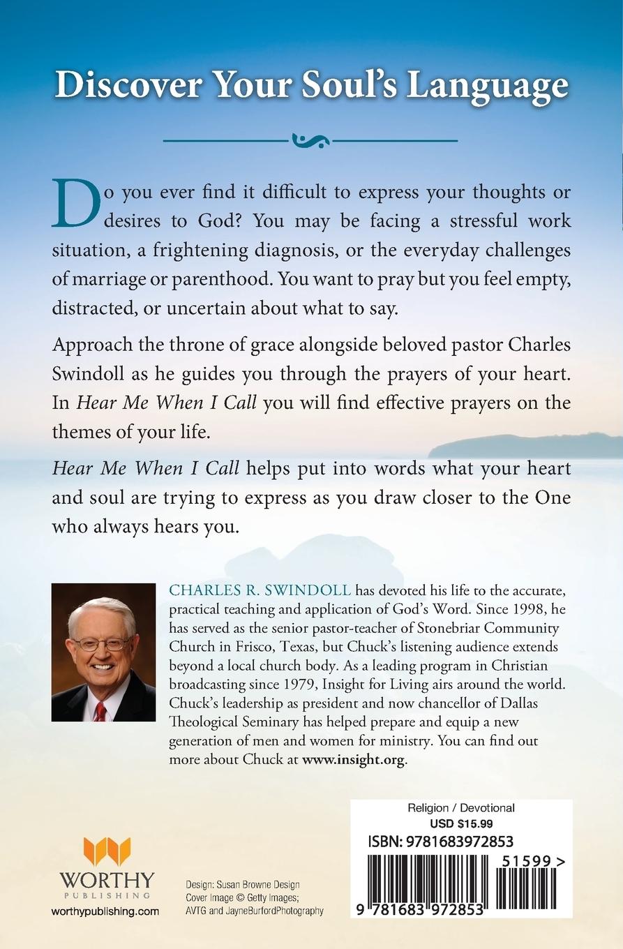 Rückseitencover Hear Me When I Call