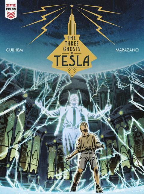 Vorderes Coverbild The Three Ghosts of Tesla (Graphic Novel)