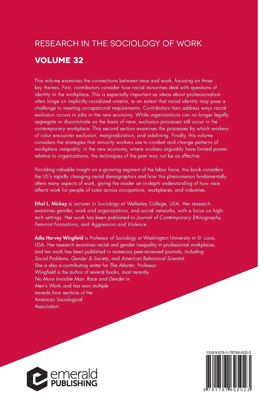 Rückseitencover Race, Identity and Work