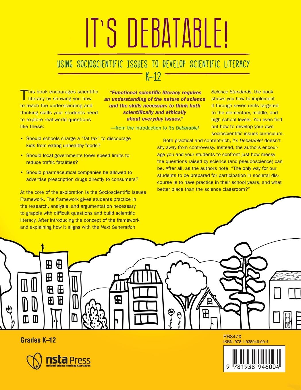 Rückseitencover It's Debatable!