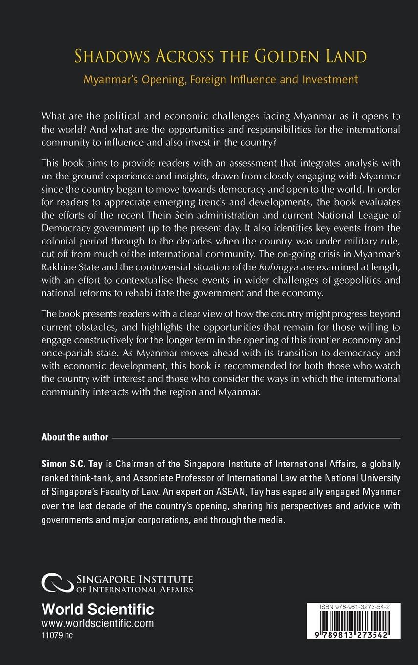 Rückseitencover SHADOWS ACROSS THE GOLDEN LAND