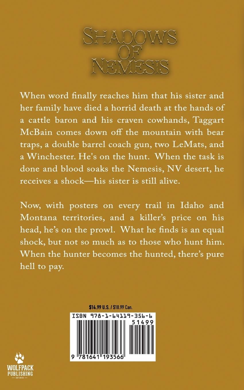 Rückseitencover Shadows Of Nemesis