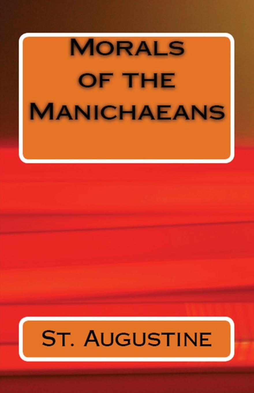 Vorderes Coverbild Morals of the Manichaeans