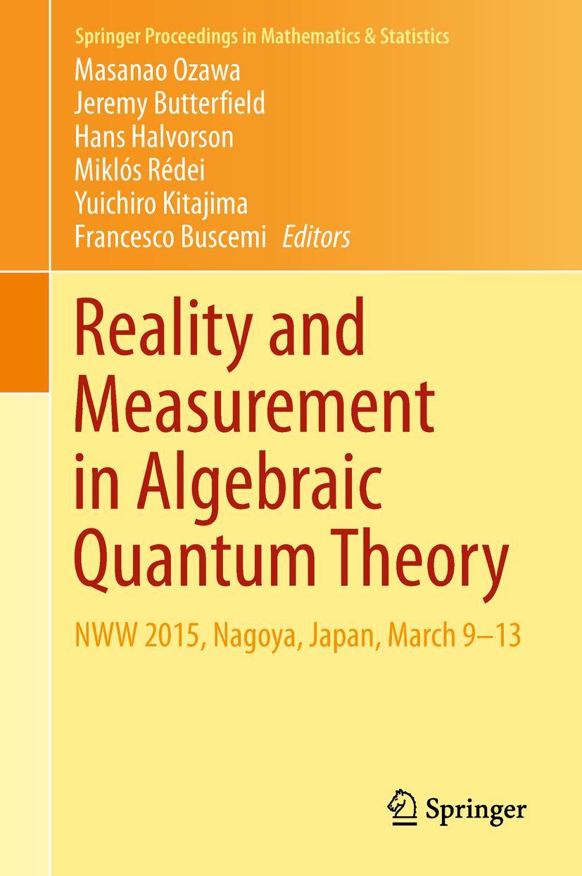 Vorderes Coverbild Reality and Measurement in Algebraic Quantum Theory