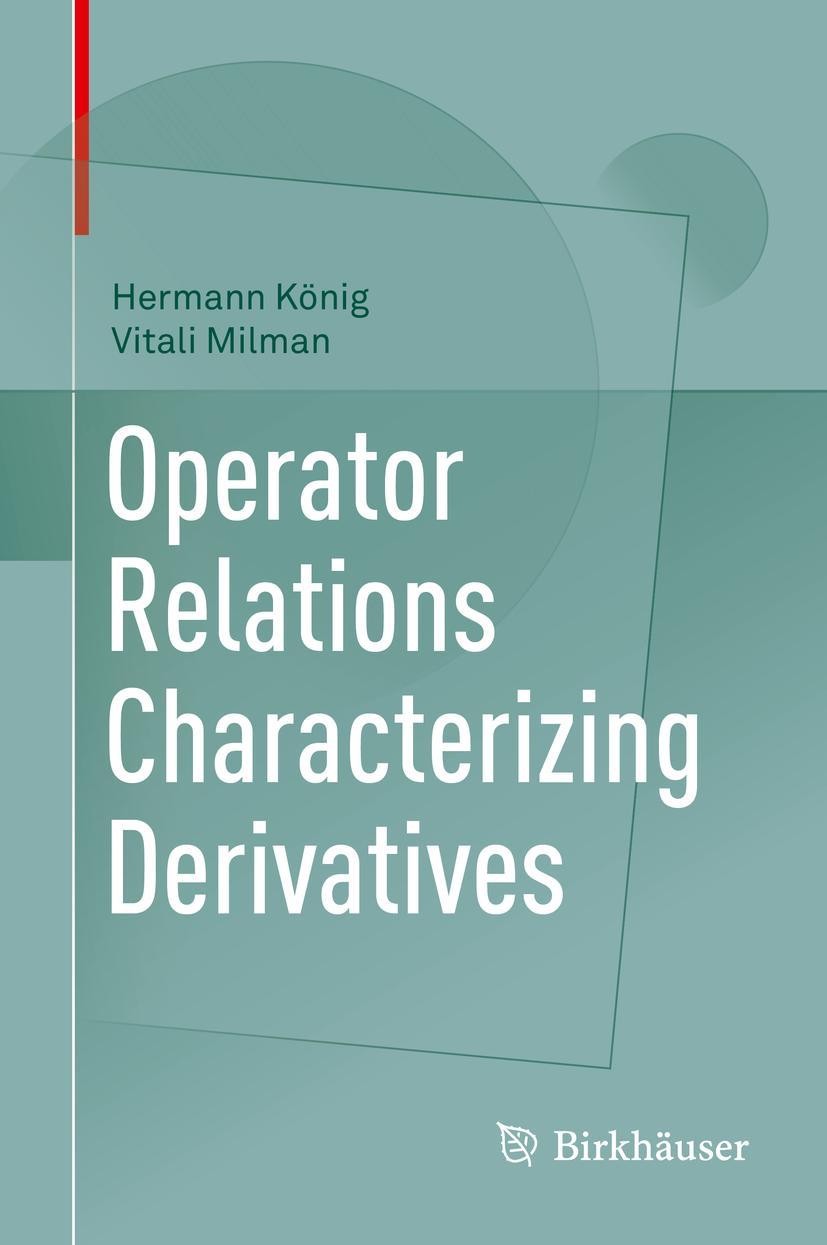 Vorderes Coverbild Operator Relations Characterizing Derivatives