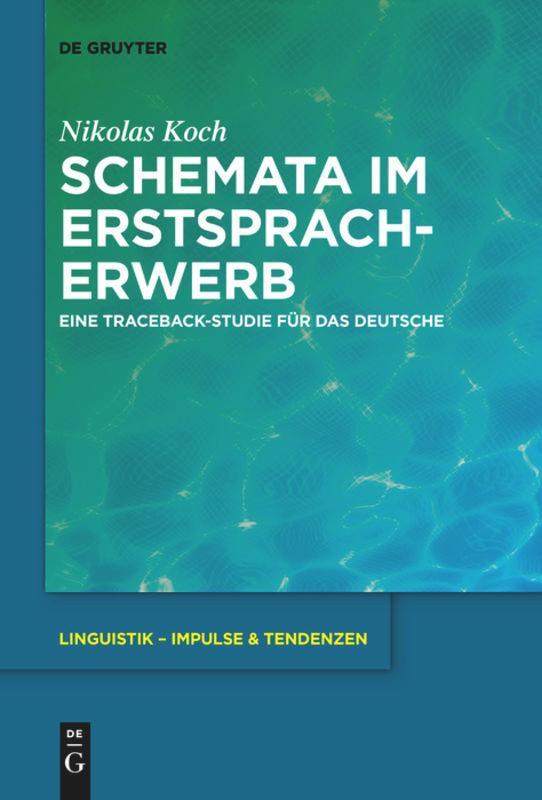 Vorderes Coverbild Schemata im Erstspracherwerb