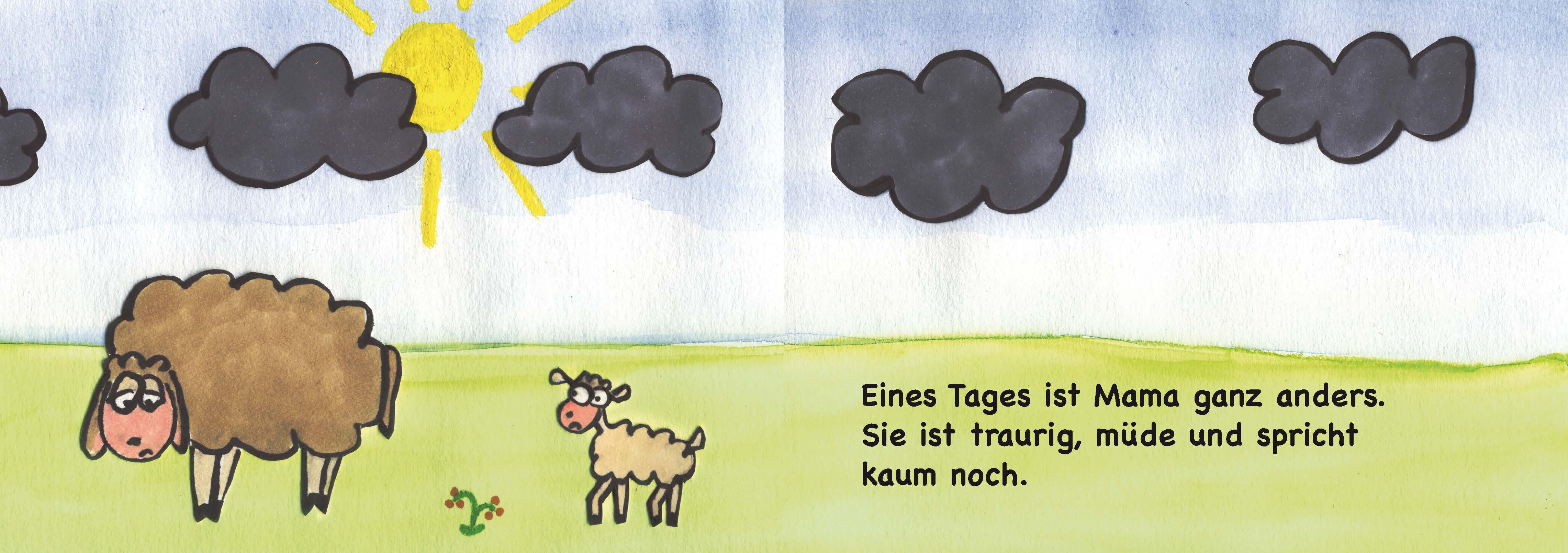 Beispielinhalt (Bild) Warum ist Mama traurig?