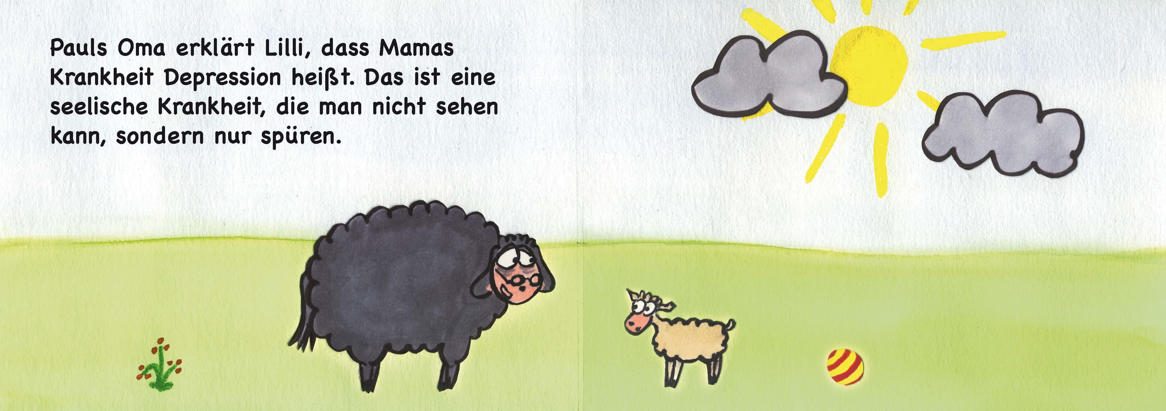 Beispielinhalt (Bild) Warum ist Mama traurig?