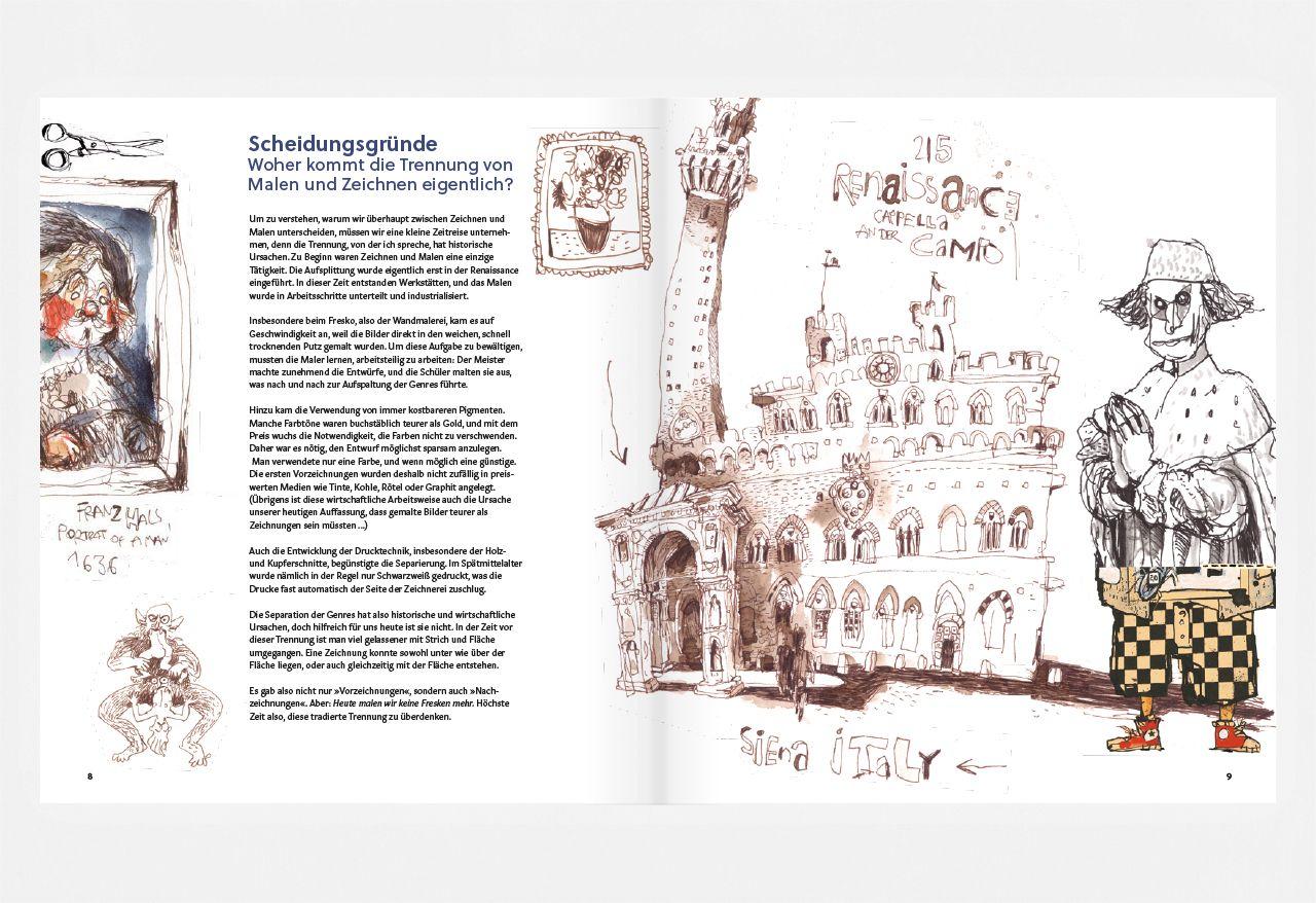 Beispielinhalt (Bild) Drainting