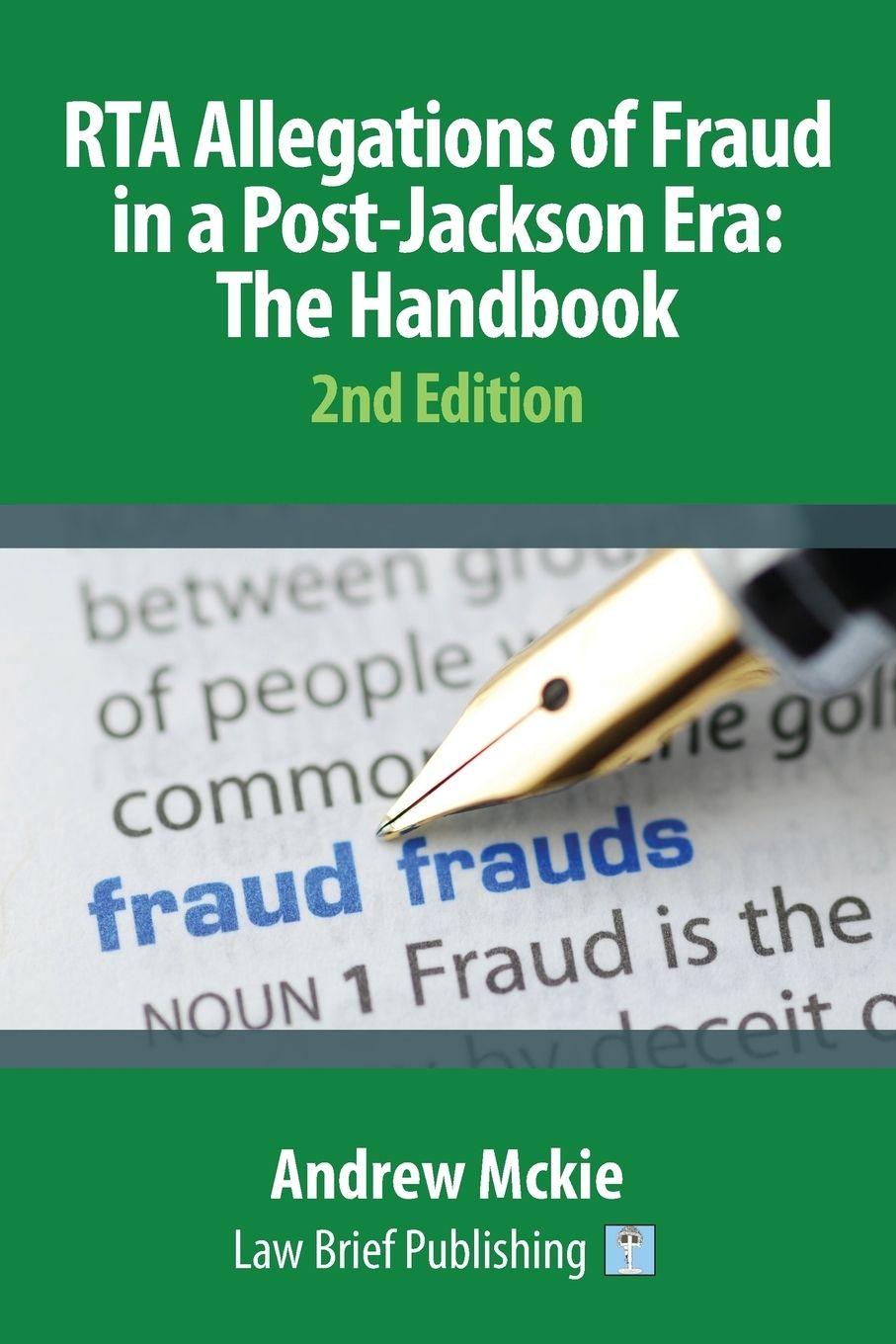 Vorderes Coverbild RTA Allegations of Fraud in a Post-Jackson Era